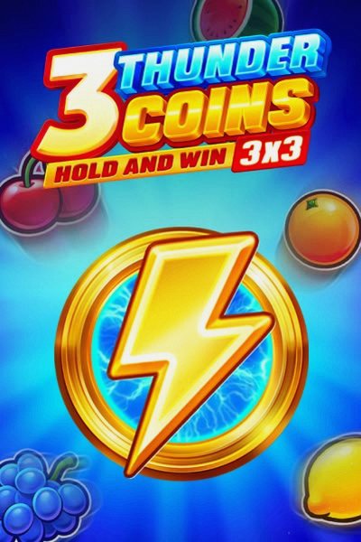 Obálka automatu 3 Thunder Coins: Hold and Win v lobby Betwest Casino