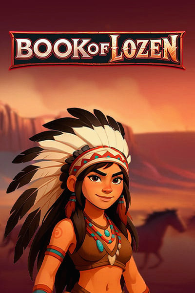 Obal slotu Book of Lozen v lobby kasína Cleobetra