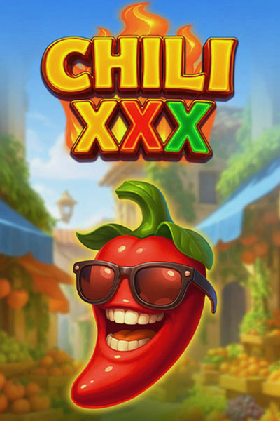 Obal slotu Chili XXX v lobby kasína Cleobetra